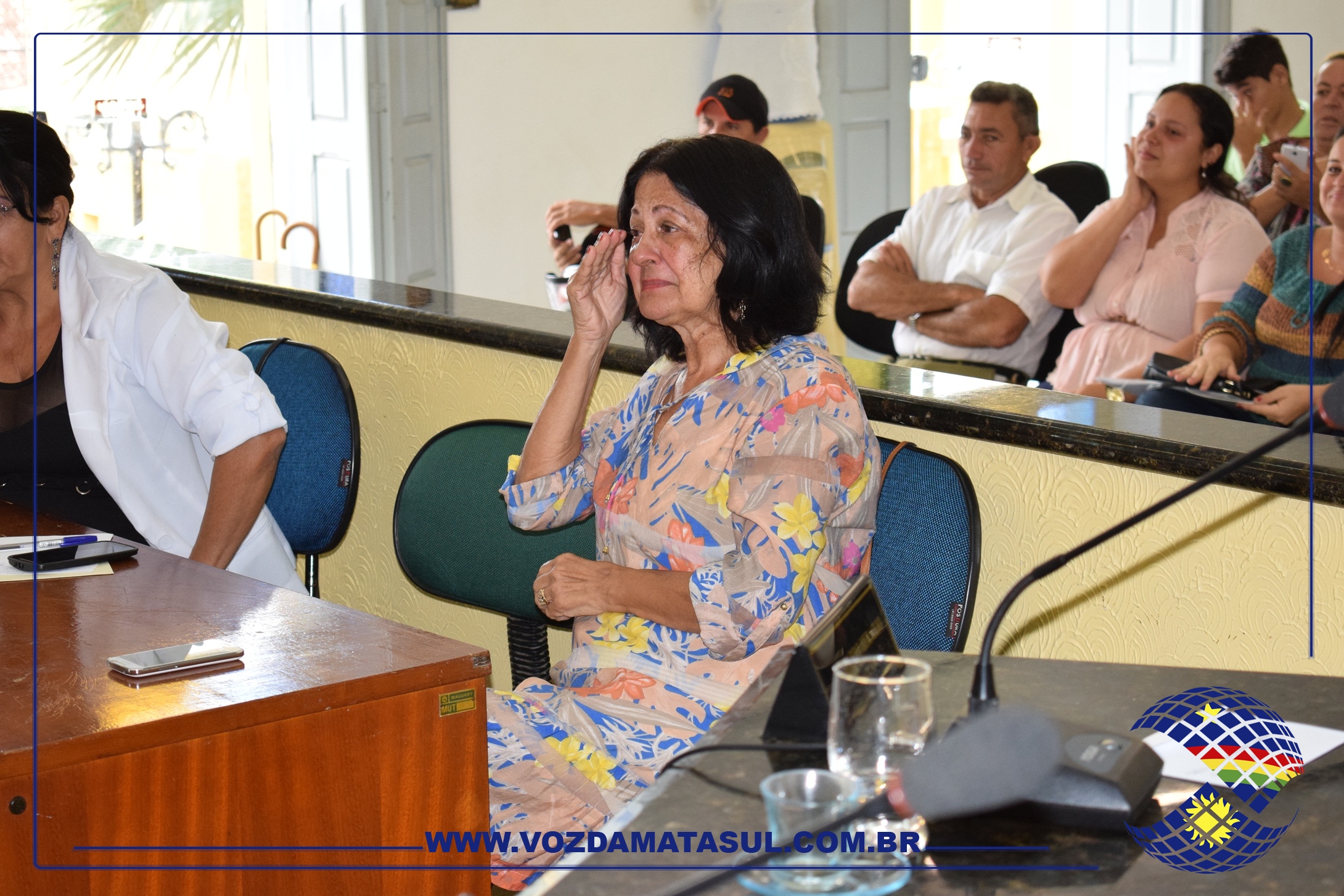 Homenagem a Srª. Etiene Emociona a Todos na Câmara Municipal de Bonito.