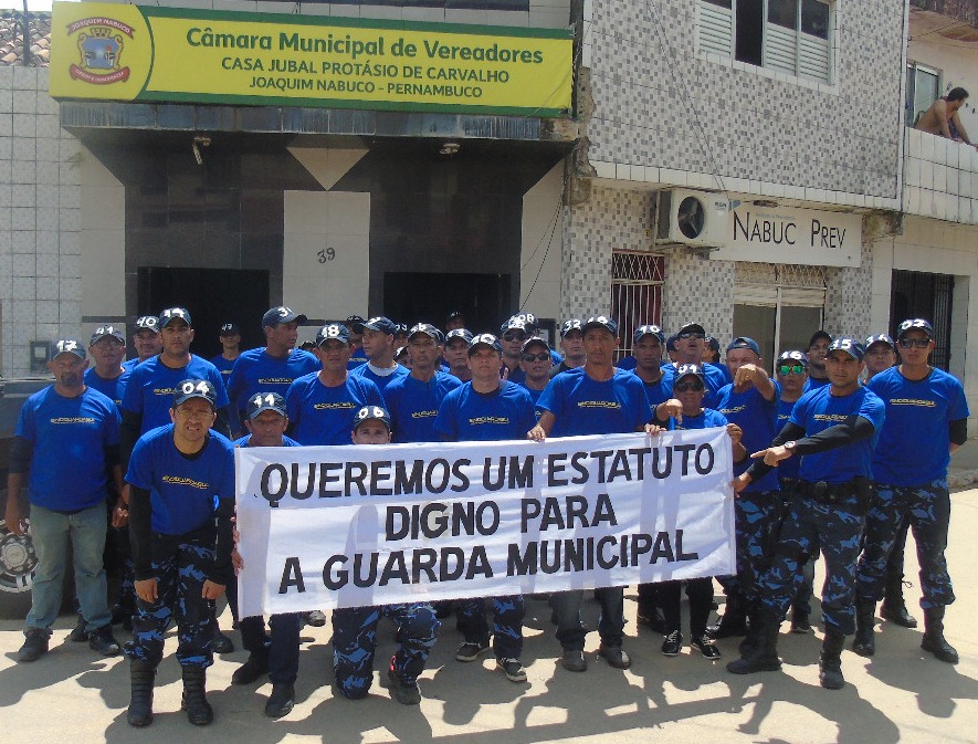 Guardas Municipais prometem fazer protesto nesta Segunda-Feira em Joaquim Nabuco.