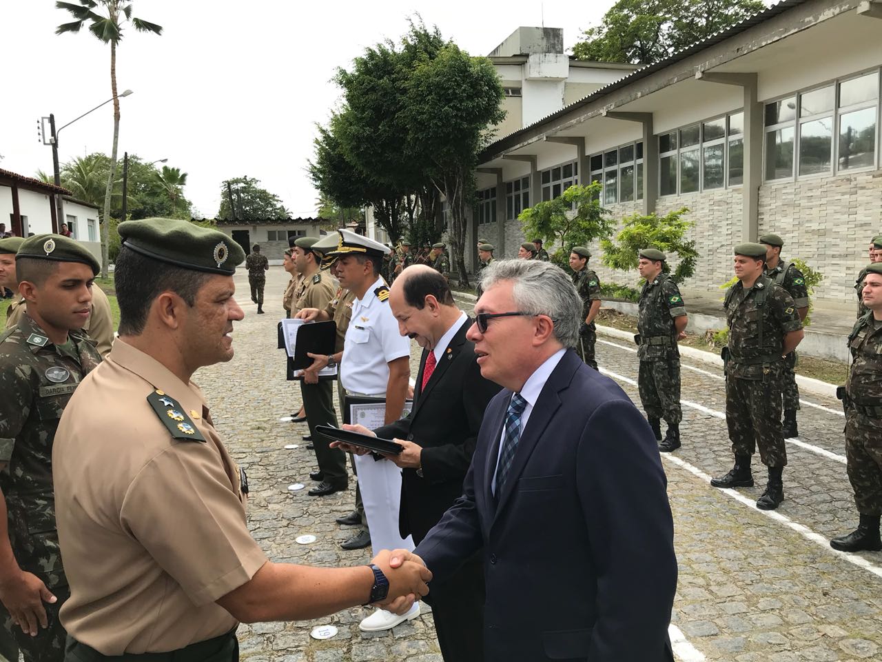 Evandro Alencar é homenageado nos 60 anos do 3ºCGEO.