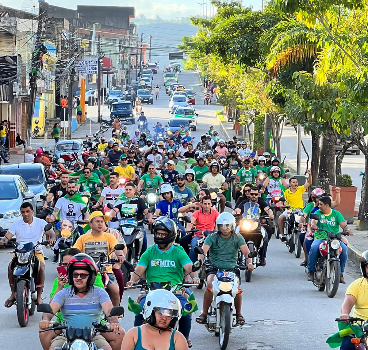 Grupo Conservadores de Bonito/PE realiza mega carreata prol Bolsonaro neste 7 de setembro