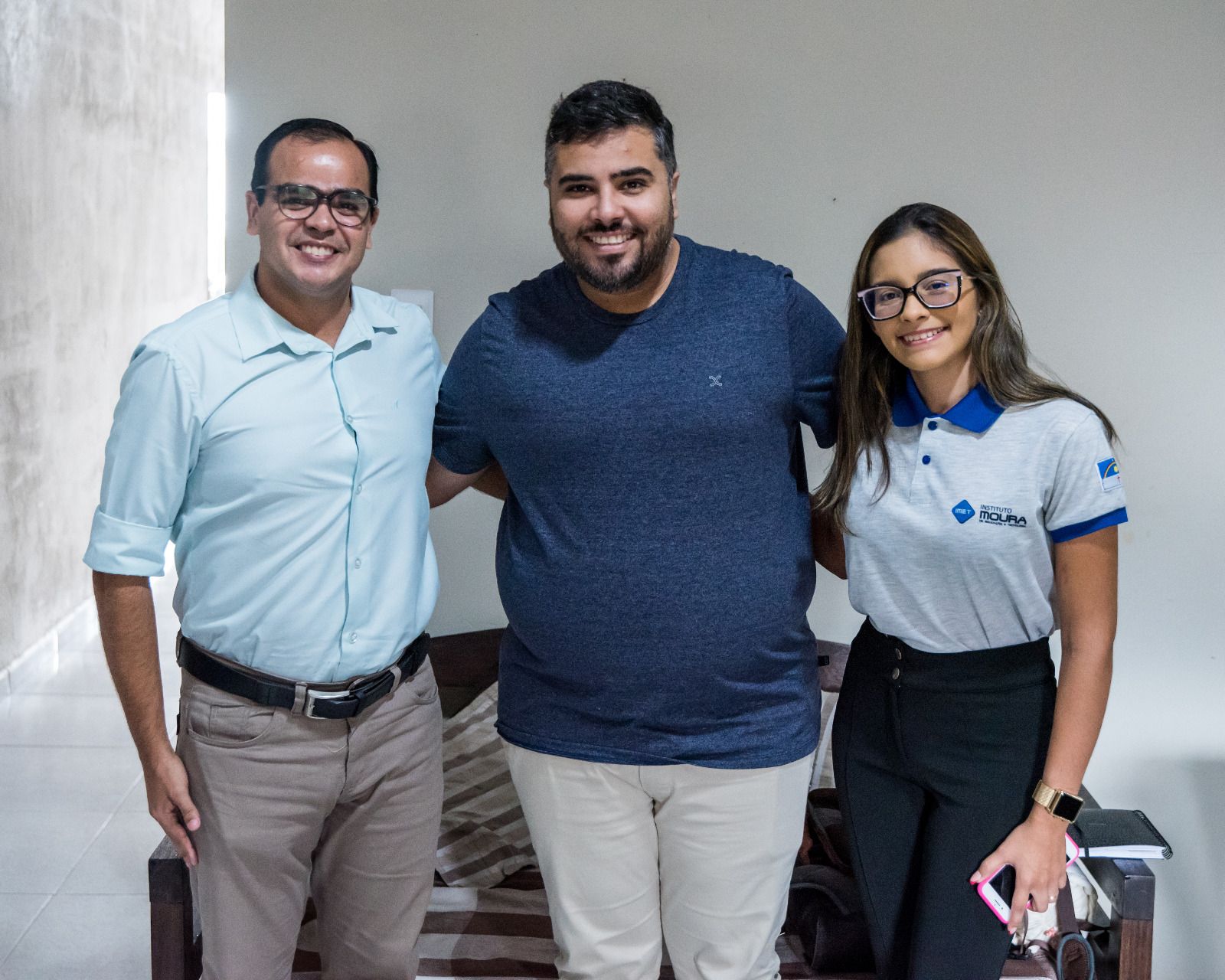 Prefeito Diogo Carlos firma parceria com Instituto Moura e Faculdade Estácio para implantação de cursos técnicos e de graduação em Barra de Guabiraba.