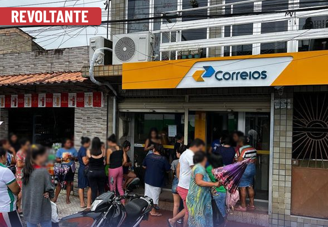 Condições de atendimento precário na agência de Correios em Cortês vem revoltando população