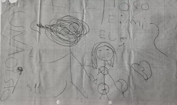 Menina de 11 anos DESENHA ABUSO sofrido, e tio é preso após mãe descobrir ilustrações!